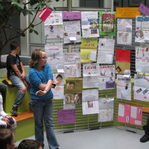 Français : les élèves de6eme presentent leur travail sur les Métamorphoses d'Ovide 